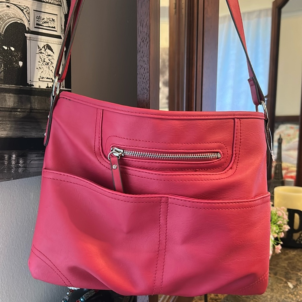 New: Hot Pink Crossbody